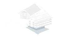 Axonometrie Wohnung 1