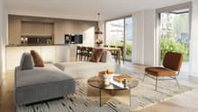 Wohnraum Parterre Wohnung