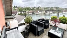 Terrasse mit Aussicht