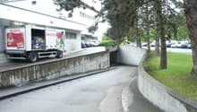 Zufahrt Tiefgarage