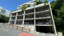 Entrée du parking