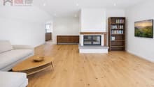 Wohnzimmer mit Cheminée