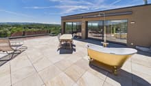 70 m² Sonnenterrasse mit Weitblick