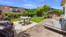 Gartensitzplatz  im unteren Erdgeschoss