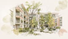 lay01_Aquarell_Vermarktungtafel_Teaserphase_verkleinert