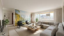 Séjour lumineux home staging