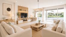 Bel espace de vie homestaging