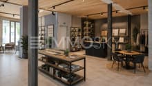 Modern gestalteter Showroom