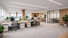 Büro Visualisierung