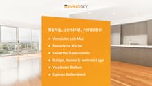 Ruhig, zentral, rentabel