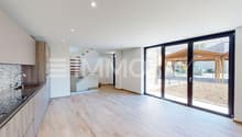 Soggiorno con cucina open-space
