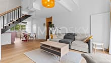 Bel espace de vie confortable