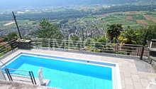 Piscina con vista panoramica