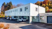 Arbeiten im Grünen mit Aussenparkplätzen