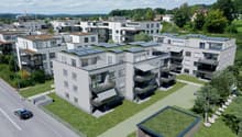 Ansicht Liegenschaft A und B
