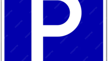 Parking sign