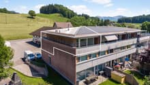 Fassadenansicht Attika-Wohnung