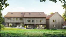 Architektonisch ansprechende Doppel-Einfamilienhäuser mit smarter Raumnutzung, hoher Wohnqualität und eigenem privaten Garten.