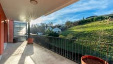 Balkon mit Blick ins Grüne