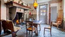 Cucina con camino / Küche mit Kamin