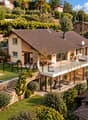 Rendering Haus mit Pool