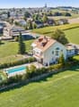 La masion en bordure de la zone agricole