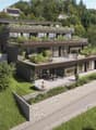 4-storey raised house with gardens, terrace, view