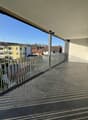 Balkon mit Abendsonne
