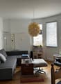 geräumiges Wohn-Esszimmer mit Nordbalkon