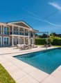 Pool mit Garten