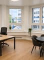 Eckbüro 1.OG (Foto mit KI möbliert)