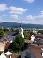 Aussicht vom Balkon