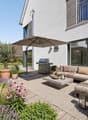 Terrasse mit Möblierungsvorschlag