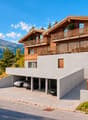 Vue extérieure des 2 chalets / Exterior view of the two cabins / Vista esterna dei 2 chalet