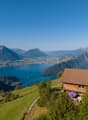 Panoramasicht auf den See