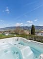 Terrasse de la suite parentale avec jacuzzi