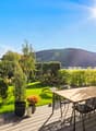 Bergpanorama und See