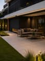 Terrasse mit Garten Visualisierung