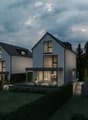4 story house, modern style, terrace, garage, garden