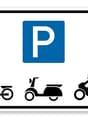 Motorradeinstellplatz