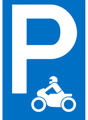 Motorradparkplatz