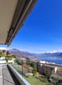 Totaler Blick auf den Lago Maggiore 118 m hoch über Locarno 8