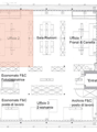 Office layout with three offices, a meeting room, two workstations, photocopier, and archives.