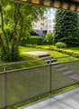 Balkon ins Grüne