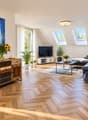 Helles und modernes Wohnzimmer