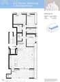 4.5-room apartment, 1st floor, living room, 3 bedrooms, kitchen, bathroom, hallway, storage room, accessible bathroom, terrace