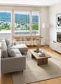 Grosszügiges und helles Wohnzimmer