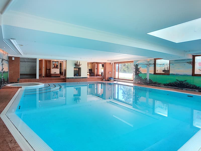 Splendide appartement d'exception avec piscine privée intérieure et appartement d'invités de 3 pièces (1)