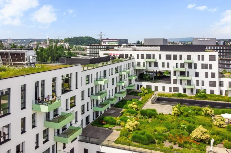NEW CONCEPT - SMART PORT OFFICES - Modern ausgebaute Büroflächen mit Terrasse im Glattpark (9)