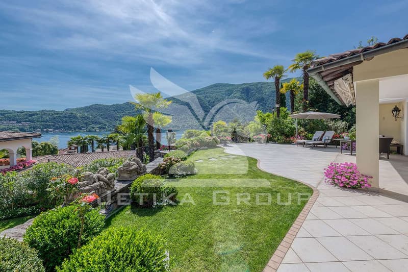 Dominante proprietà sul lago di Lugano (2)